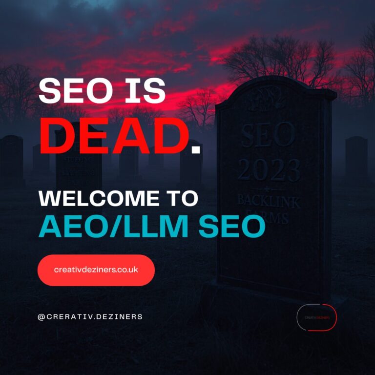 Old SEO is dead concept