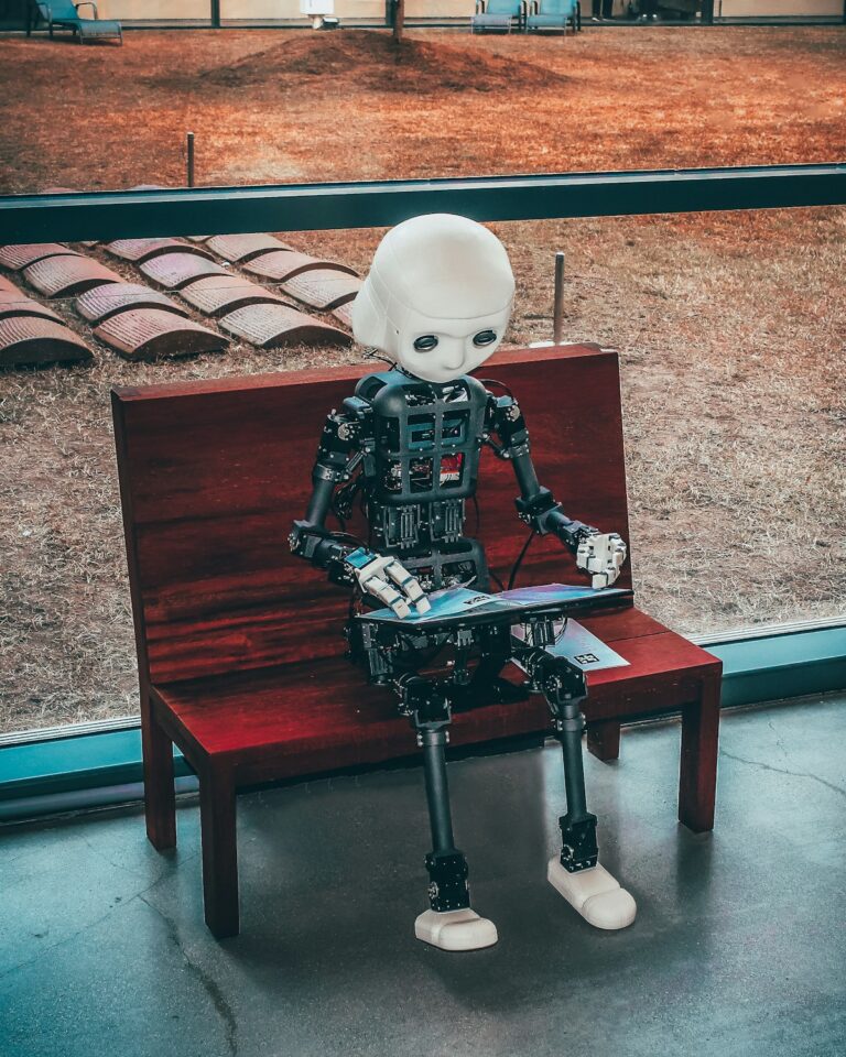 AI vs human graphic designers - futuristic technology and human creativity comparison