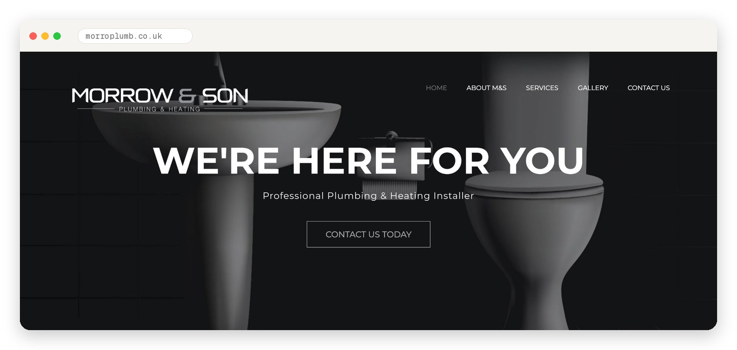 Morro and Son website