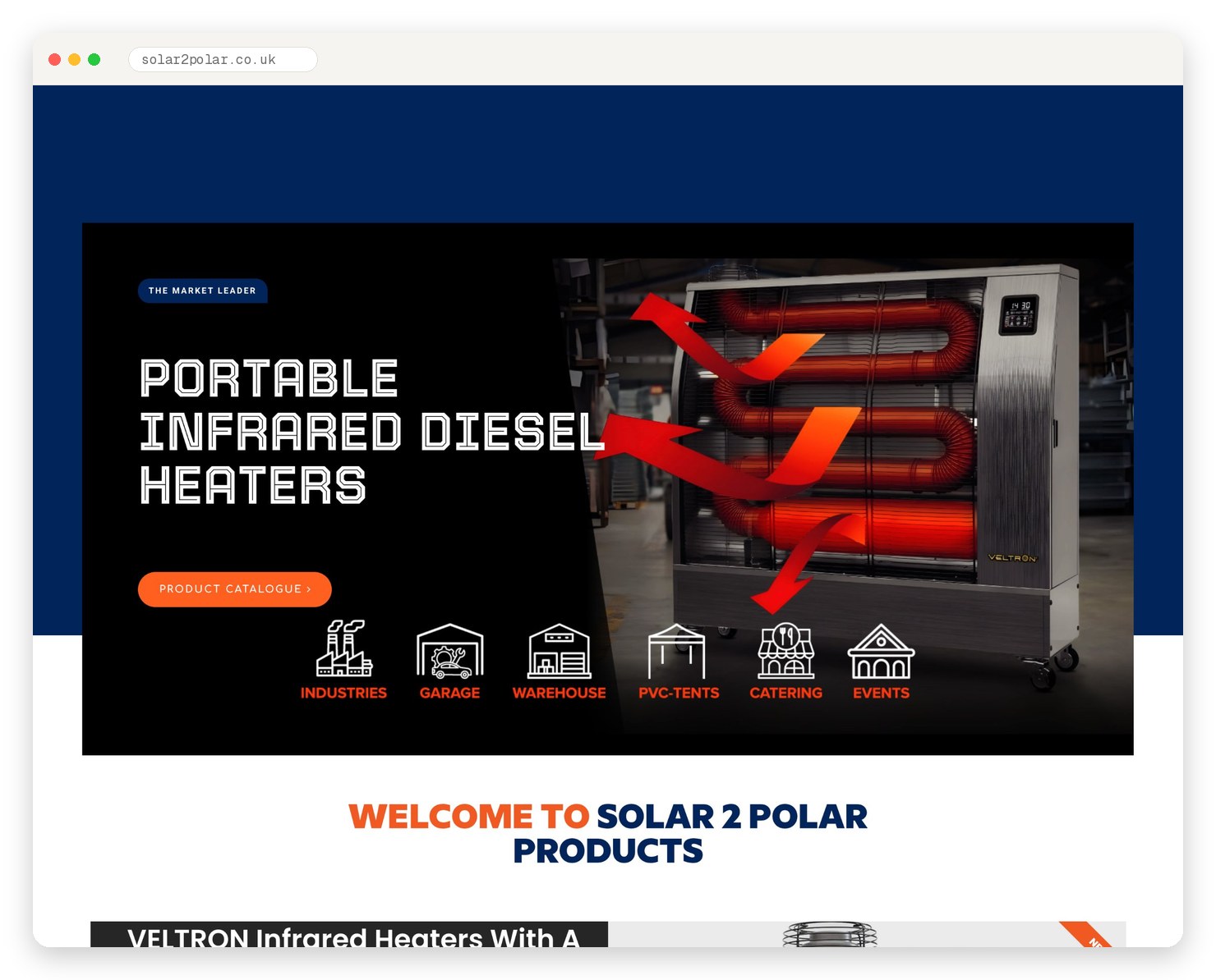 Solar2Polar website